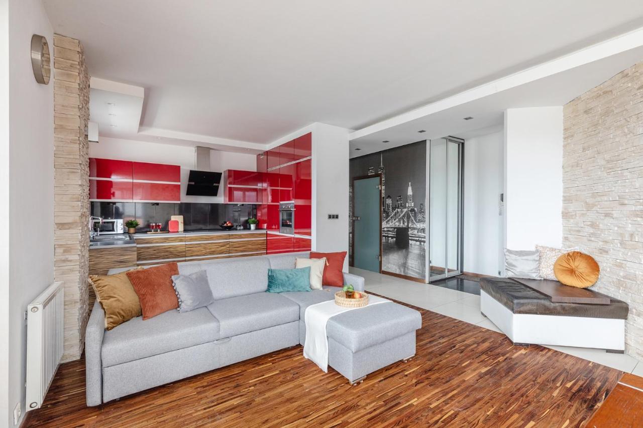 Ferienwohnung Superapart Konstancinska 2 Warschau Exterior foto